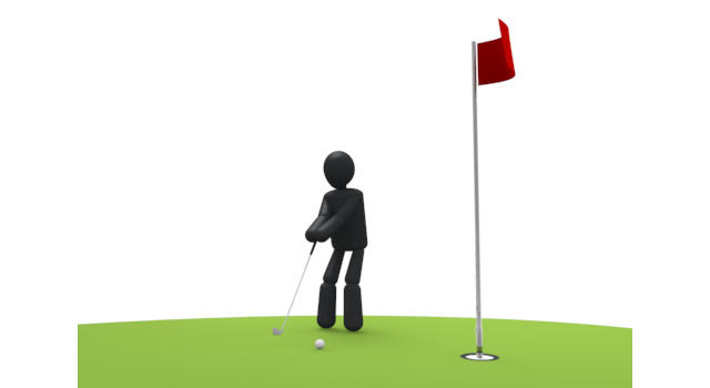 パターゴルフ / スポーツ / 無料素材 / イラスト