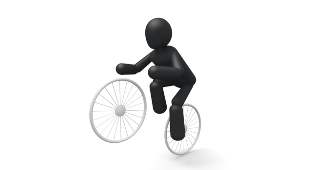 マウンテンバイク / スポーツ / 無料素材 / イラスト