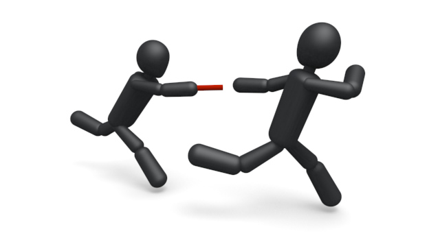 リレー競争 / スポーツ / 無料素材 / イラスト