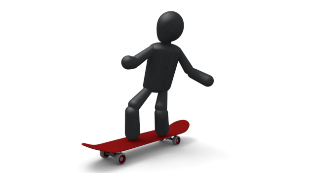 スケートボード / スポーツ / 無料素材 / イラスト