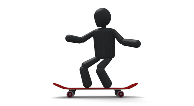 スケートボーディング / スポーツ / 無料素材 / イラスト