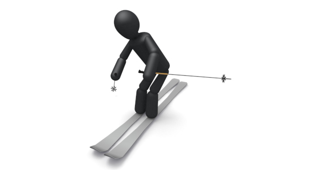 スキー / スポーツ / 無料素材 / イラスト