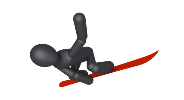 スノボー / スポーツ / 無料素材 / イラスト