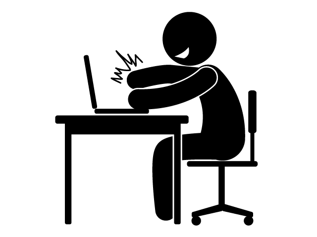 ウェブサイト改ざん | ハッカー | プログラム - シンプル / クリップアート / アイコン / イラスト / 無料 / 白黒 / 二色 / PNG形式：背景透明