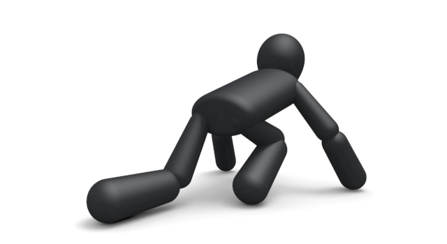 100m走 / スポーツ / 無料素材 / イラスト