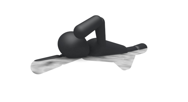 水泳選手 / スポーツ / 無料素材 / イラスト