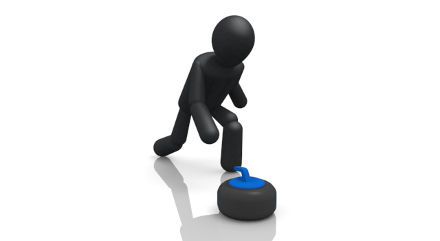 カーリング選手 / スポーツ / 無料素材 / イラスト