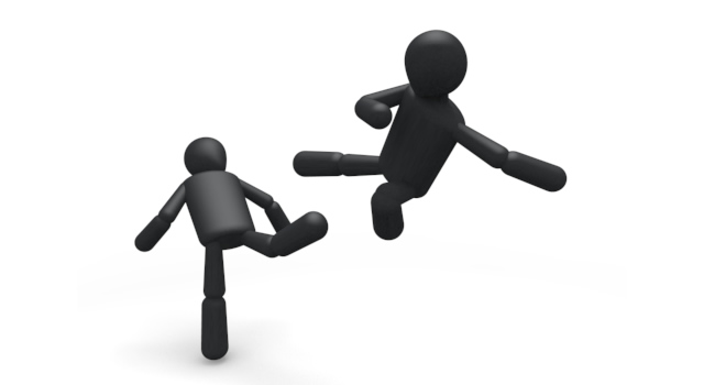 試合/テコンドー / スポーツ / 無料素材 / イラスト