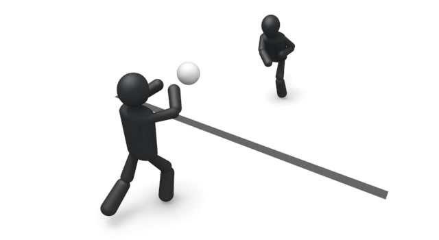 ドッジボール / スポーツ / 無料素材 / イラスト