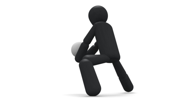 バレーボール選手 / スポーツ / 無料素材 / イラスト