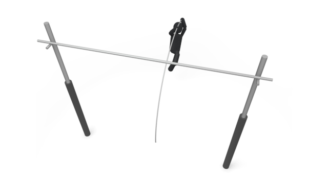 棒高跳び / スポーツ / 無料素材 / イラスト