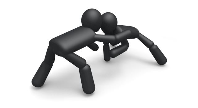 レスリング競技 / スポーツ / 無料素材 / イラスト