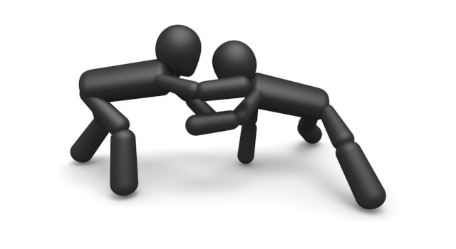 レスリング選手 / スポーツ / 無料素材 / イラスト