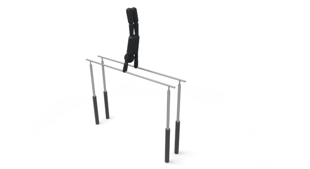 鉄棒 / スポーツ / 無料素材 / イラスト