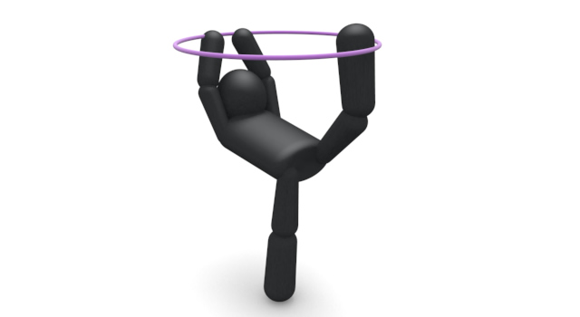 フープ/体操 / スポーツ / 無料素材 / イラスト