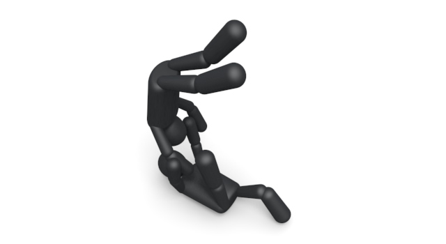 巴投げ / スポーツ / 無料素材 / イラスト