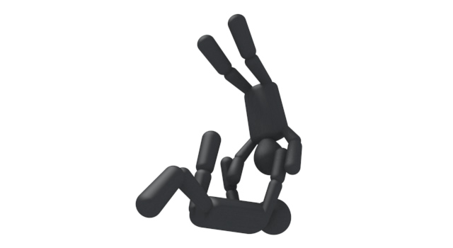 柔道選手 / スポーツ / 無料素材 / イラスト