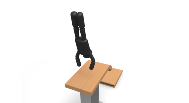 演技/跳馬 / スポーツ / 無料素材 / イラスト