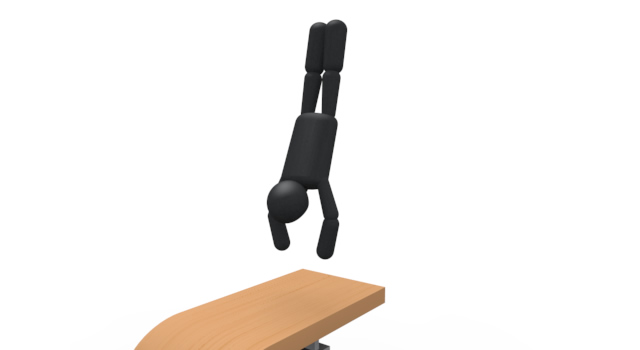 競技/跳馬 / スポーツ / 無料素材 / イラスト