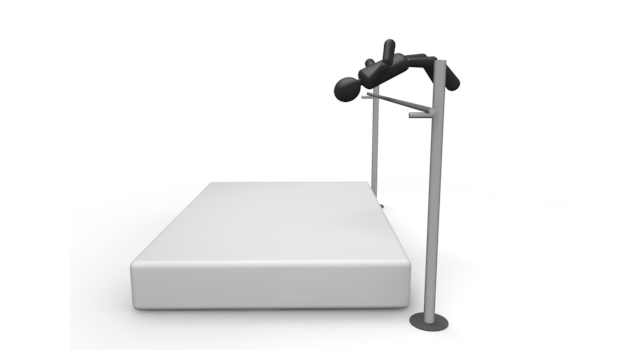 走り高跳び選手 / スポーツ / 無料素材 / イラスト