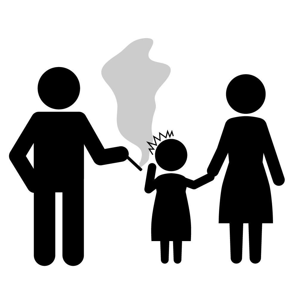 ここは喫煙禁止エリアです - シンプル / クリップアート / アイコン / イラスト / 無料 / 白黒 / 二色 / PNG形式：背景透明