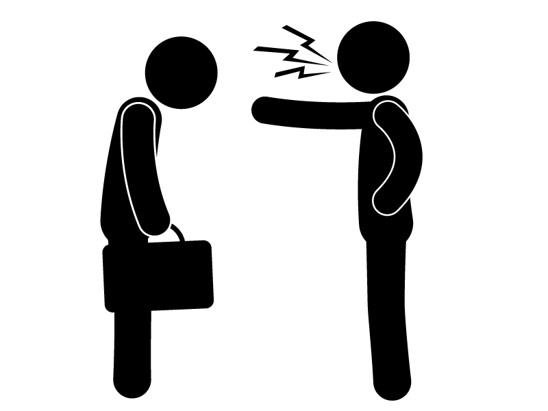 気持ち/取り組み/働く - シンプル / クリップアート / アイコン / イラスト / 無料 / 白黒 / 二色 / PNG形式：背景透明