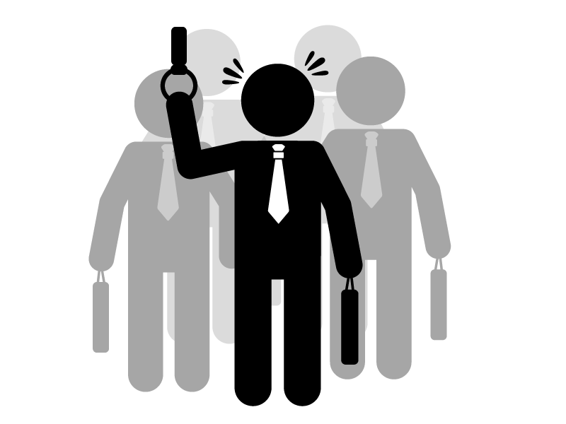 褒める/達成/仕事 - シンプル / クリップアート / アイコン / イラスト / 無料 / 白黒 / 二色 / PNG形式：背景透明