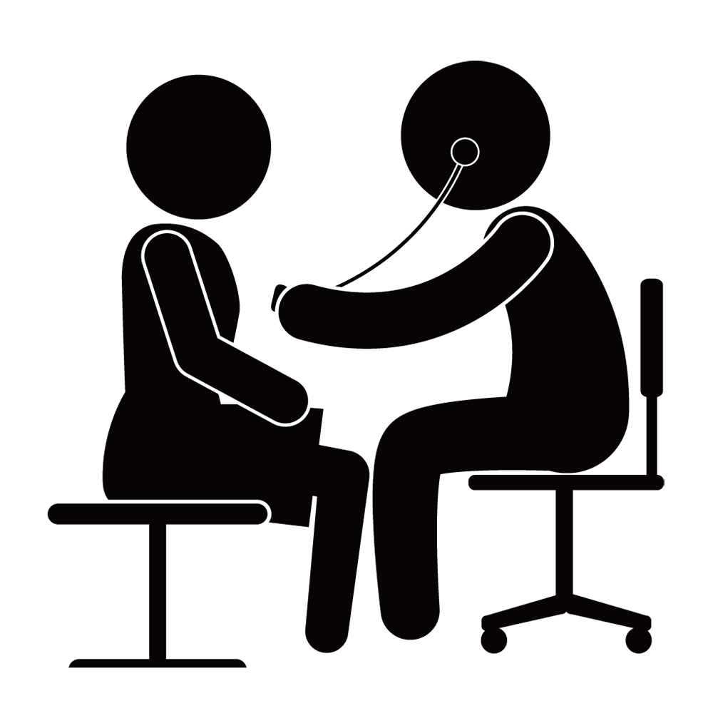 マスク｜女性｜感染 - シンプル / クリップアート / アイコン / イラスト / 無料 / 白黒 / 二色 / PNG形式：背景透明