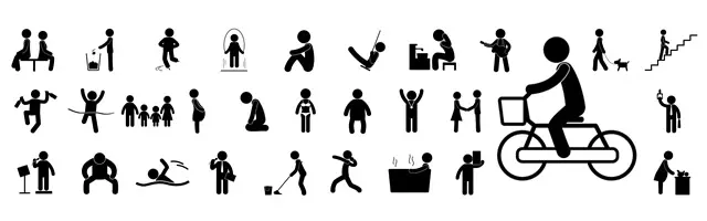 運動 / 休日 / 生活 / 年齢 / 趣味 / 体操 / 散歩